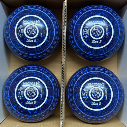 Taylor Vector VS - Size 3 - Dark Blue/Blue (White Rings) - WB34 Stamp