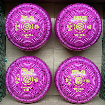 Drakes Pride PRO-50 - Size 00H - Pink/Magenta (Yellow Rings) - WB35 Stamp