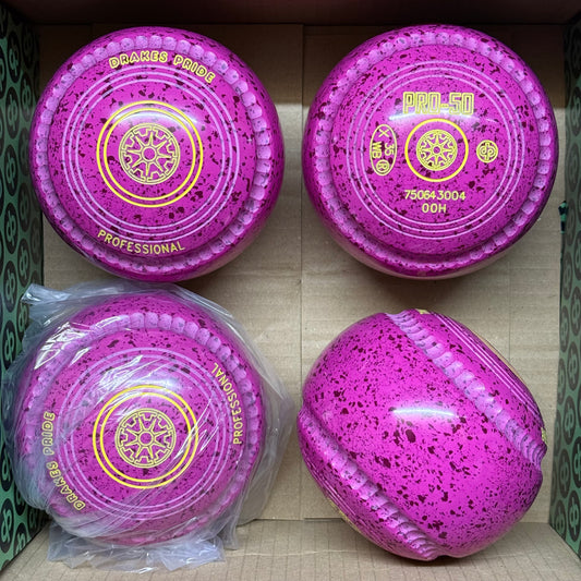 Drakes Pride PRO-50 - Size 00H - Pink/Magenta (Yellow Rings) - WB35 Stamp