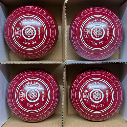 Taylor Ace - Size 00 - Maroon/Red (White Rings) - WB35 Stamp