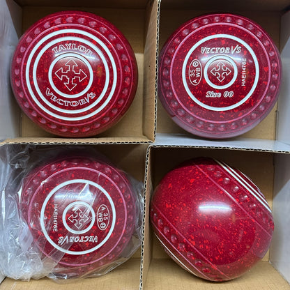 Taylor Vector VS - Size 00 - Maroon/Red (White Rings) - WB35 Stamp