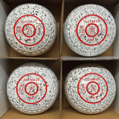 Taylor Vector VS - Size 0 - White Steel (Red Rings) - WB35 Stamp