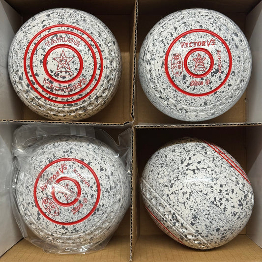 Taylor Vector VS - Size 0 - White Steel (Red Rings) - WB35 Stamp