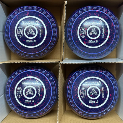 Taylor Vector VS - Size 2 - Dark Blue/Magenta (White Rings) - WB35 Stamp