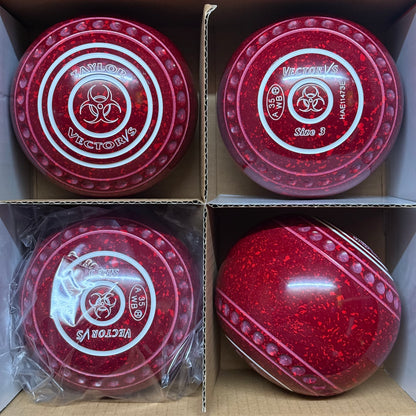 Taylor Vector VS - Size 3 - Maroon/Red (White Rings) - WB35 Stamp