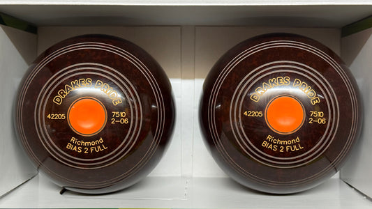 Drakes Pride Richmond - 2lb 6oz - Brown (Orange Mounts) - 2 Full Bias