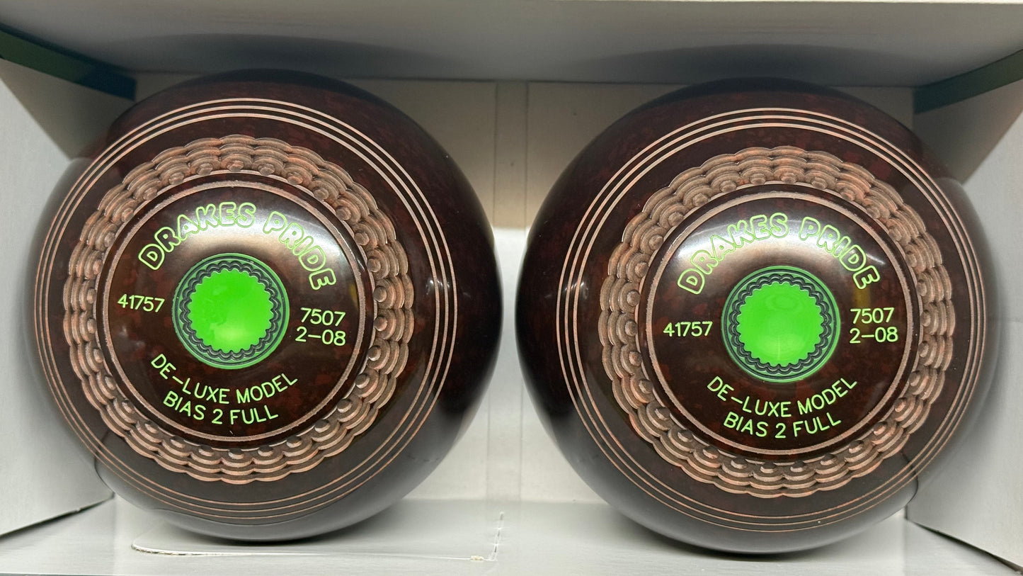 Drakes Pride Deluxe - 2lb 8oz - Brown (Green Mounts) - 2 Full Bias