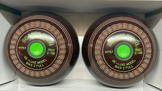 Drakes Pride Deluxe - 2lb 8oz - Brown (Green Mounts) - 2 Full Bias