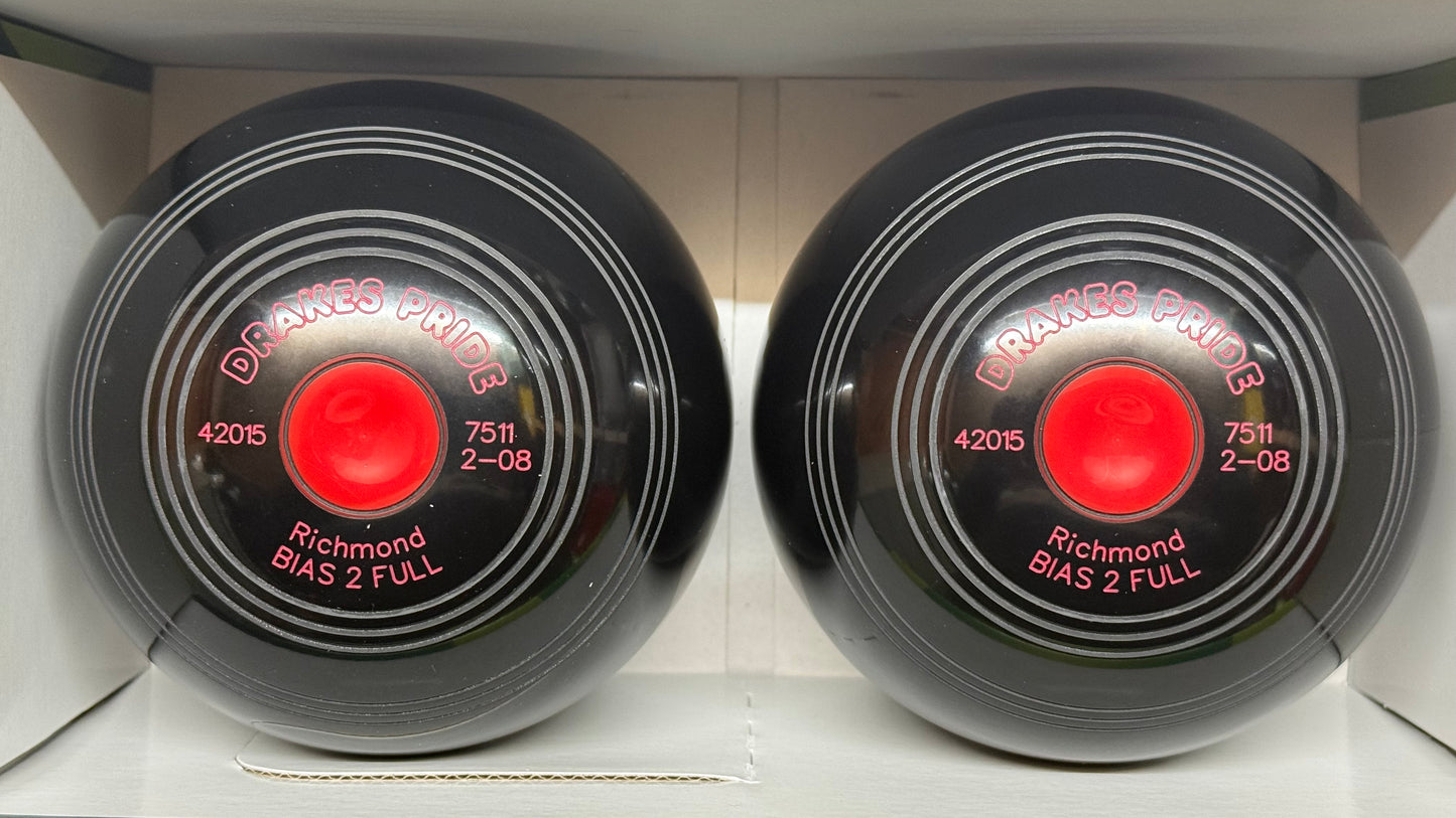 Drakes Pride Richmond - 2lb 8oz - Black (Red Mounts) - 2 Full Bias