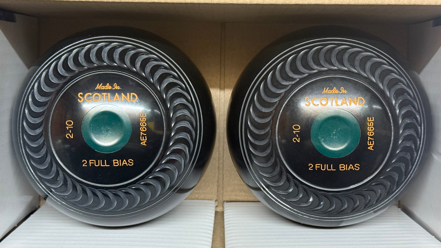 Taylor Grippa - 2lb 10oz (Standard) - Black (Green Mounts) - 2 Full Bias