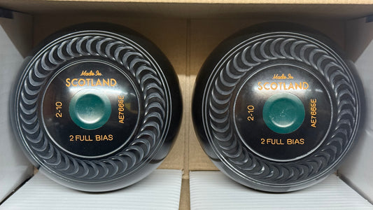 Taylor Grippa - 2lb 10oz (Standard) - Black (Green Mounts) - 2 Full Bias