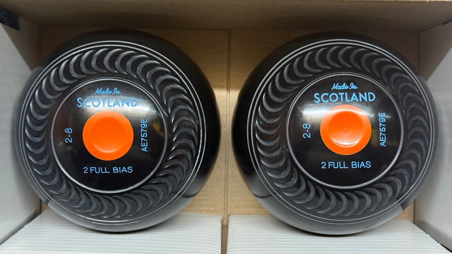 Taylor Grippa - 2lb 8oz (Standard) - Black (Orange Mounts) - 2 Full Bias