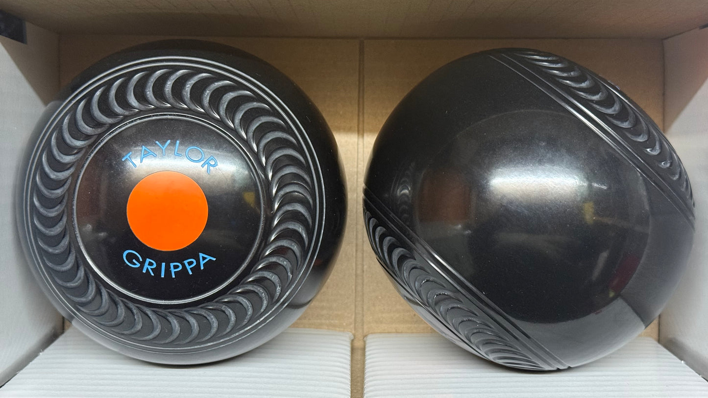 Taylor Grippa - 2lb 8oz (Standard) - Black (Orange Mounts) - 2 Full Bias