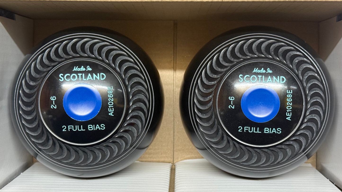 Taylor Grippa - 2lb 6oz (Standard) - Black (Blue Mounts) - 2 Full Bias