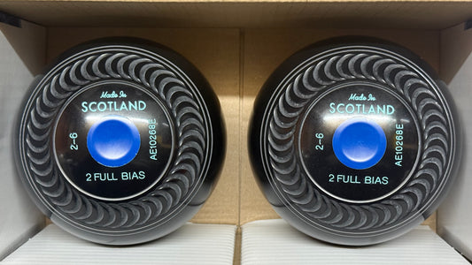 Taylor Grippa - 2lb 6oz (Standard) - Black (Blue Mounts) - 2 Full Bias