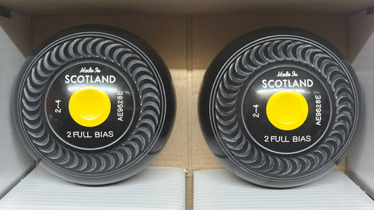 Taylor Grippa - 2lb 4oz (Standard) - Black (Yellow Mounts) - 2 Full Bias