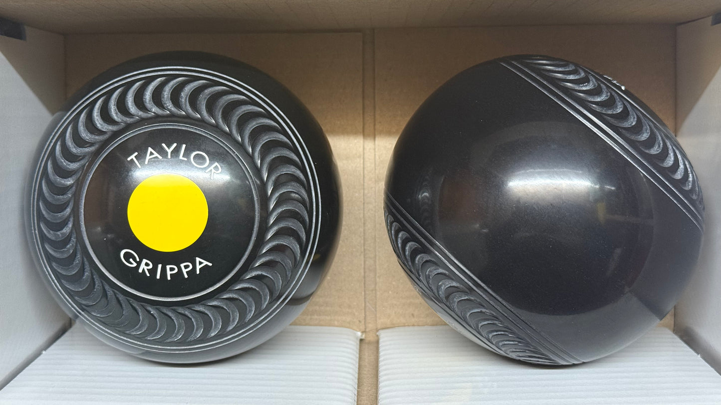 Taylor Grippa - 2lb 4oz (Standard) - Black (Yellow Mounts) - 2 Full Bias