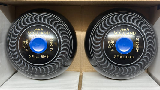 Taylor Grippa - 2lb 10oz (High Density) - Black (Dark Blue Mounts) - 2 Full Bias