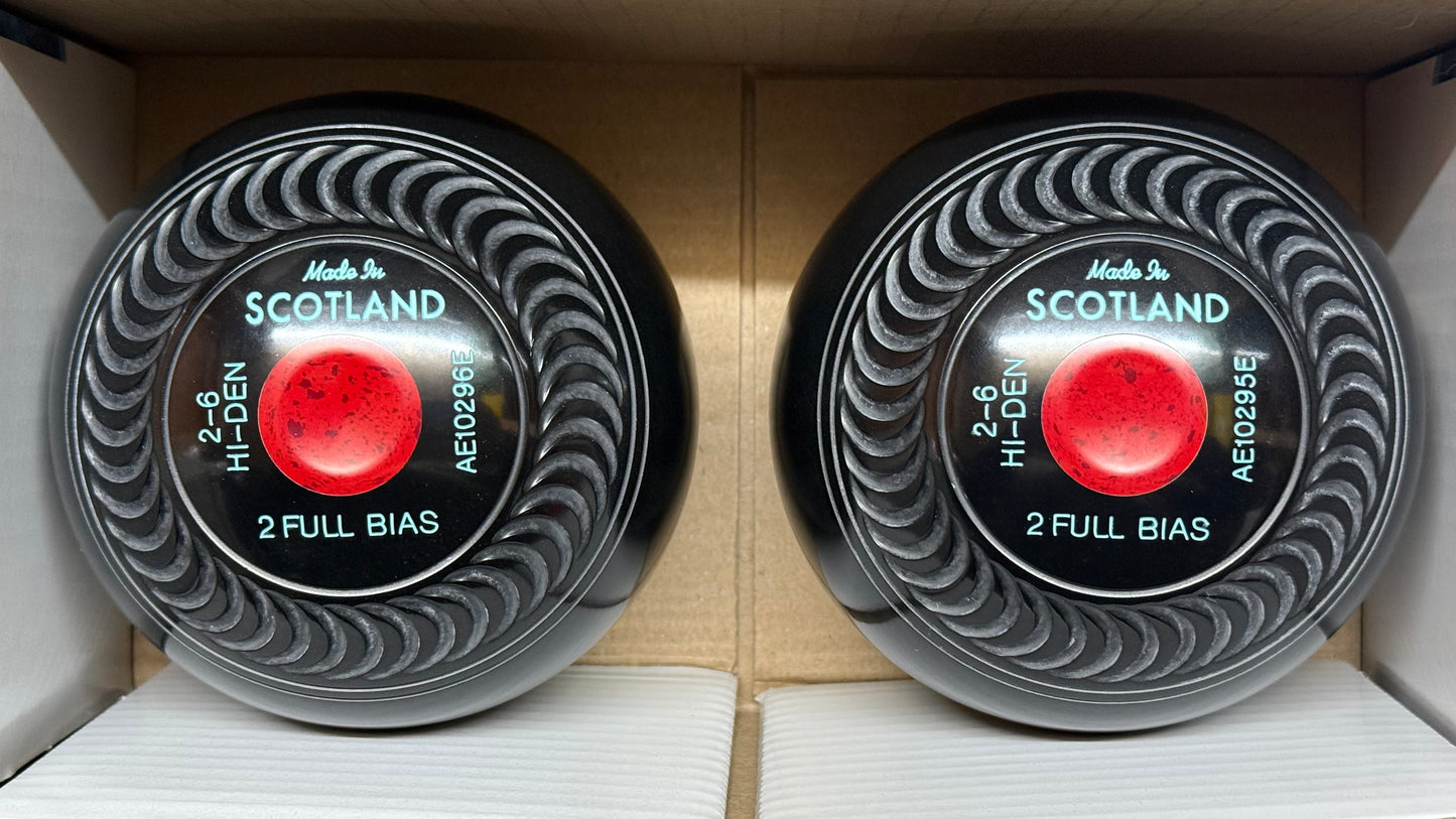 Taylor Grippa - 2lb 6oz (High Density) - Black (Red Spk. Mounts) - 2 Full Bias