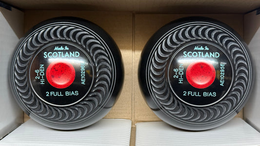 Taylor Grippa - 2lb 6oz (High Density) - Black (Red Spk. Mounts) - 2 Full Bias