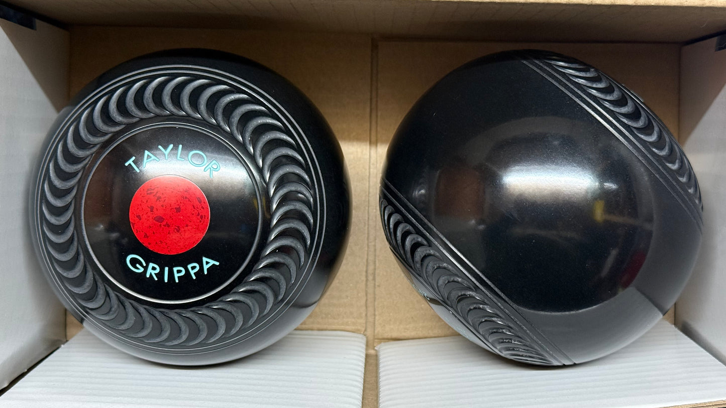 Taylor Grippa - 2lb 6oz (High Density) - Black (Red Spk. Mounts) - 2 Full Bias