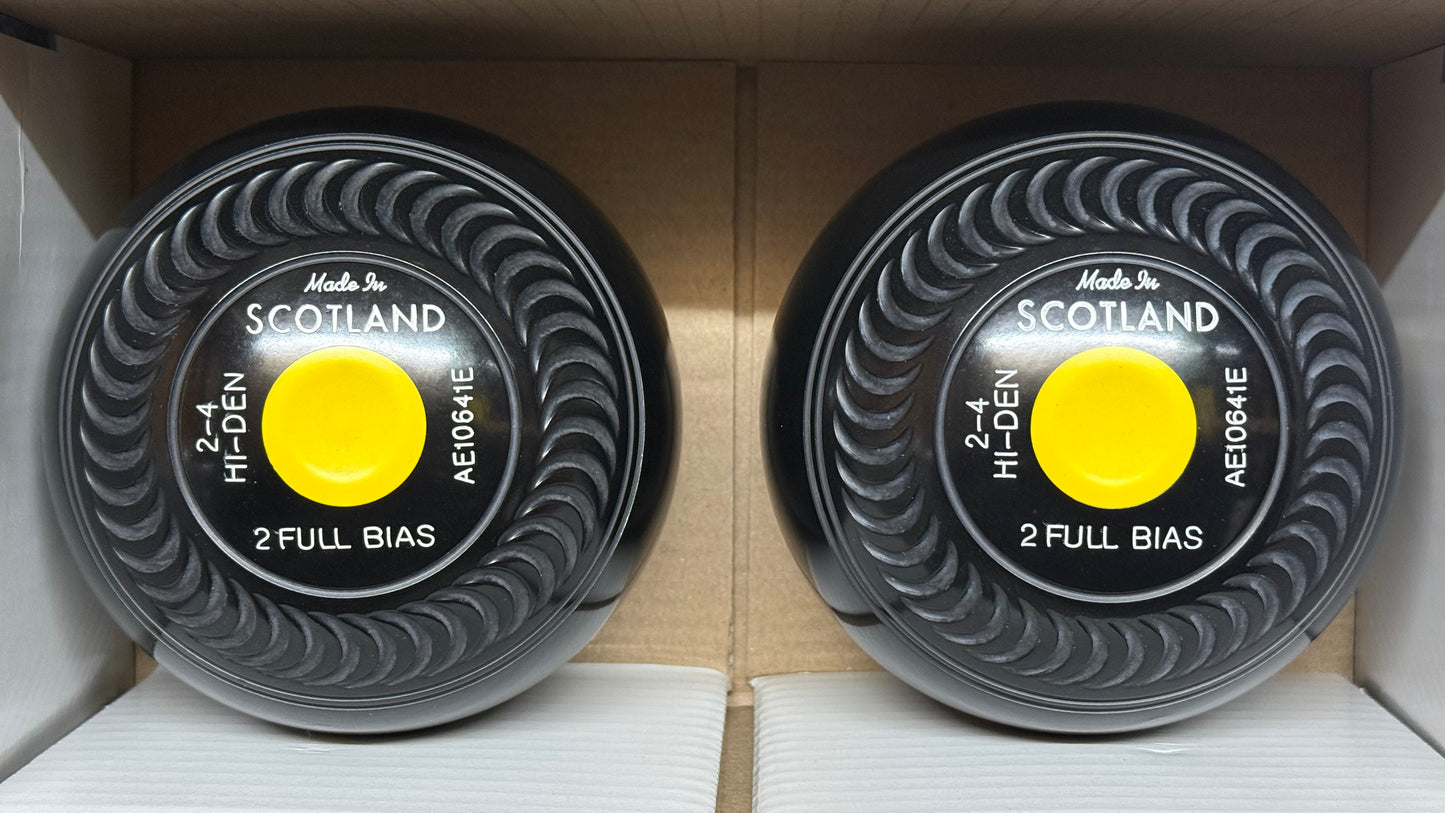 Taylor Grippa - 2lb 4oz (High Density) - Black (Yellow Mounts) - 2 Full Bias