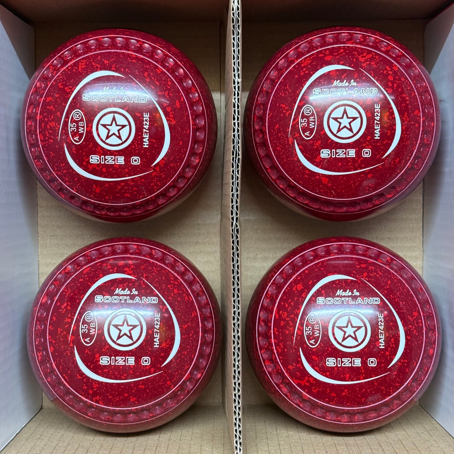 Taylor Blaze - Size 0 - Maroon/Red (White Rings) - WB35 Stamp