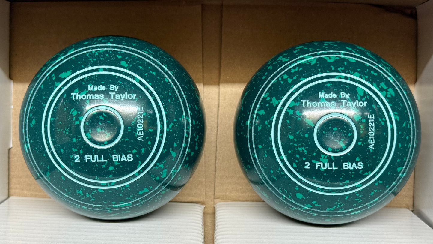 Taylor Junior Crown - Dark Green/Green (Turquoise Rings) - 2 Full Bias