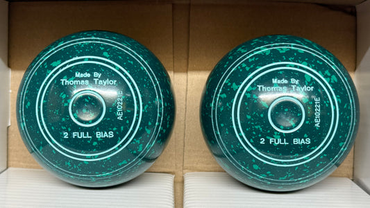 Taylor Junior Crown - Dark Green/Green (Turquoise Rings) - 2 Full Bias