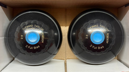 Taylor Deluxe - 2lb 8oz (Standard) - Black (Light Blue Mounts) - 2 Full Bias