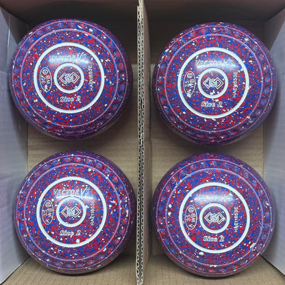 Taylor Vector VS - Size 2 - Red/White/Blue (White Rings) - WB35 Stamp