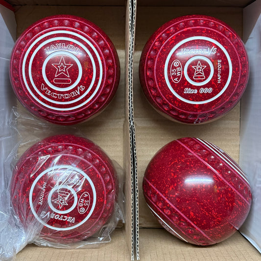 Taylor Vector VS - Size 000 - Maroon/Red (White Rings) - WB35 Stamp