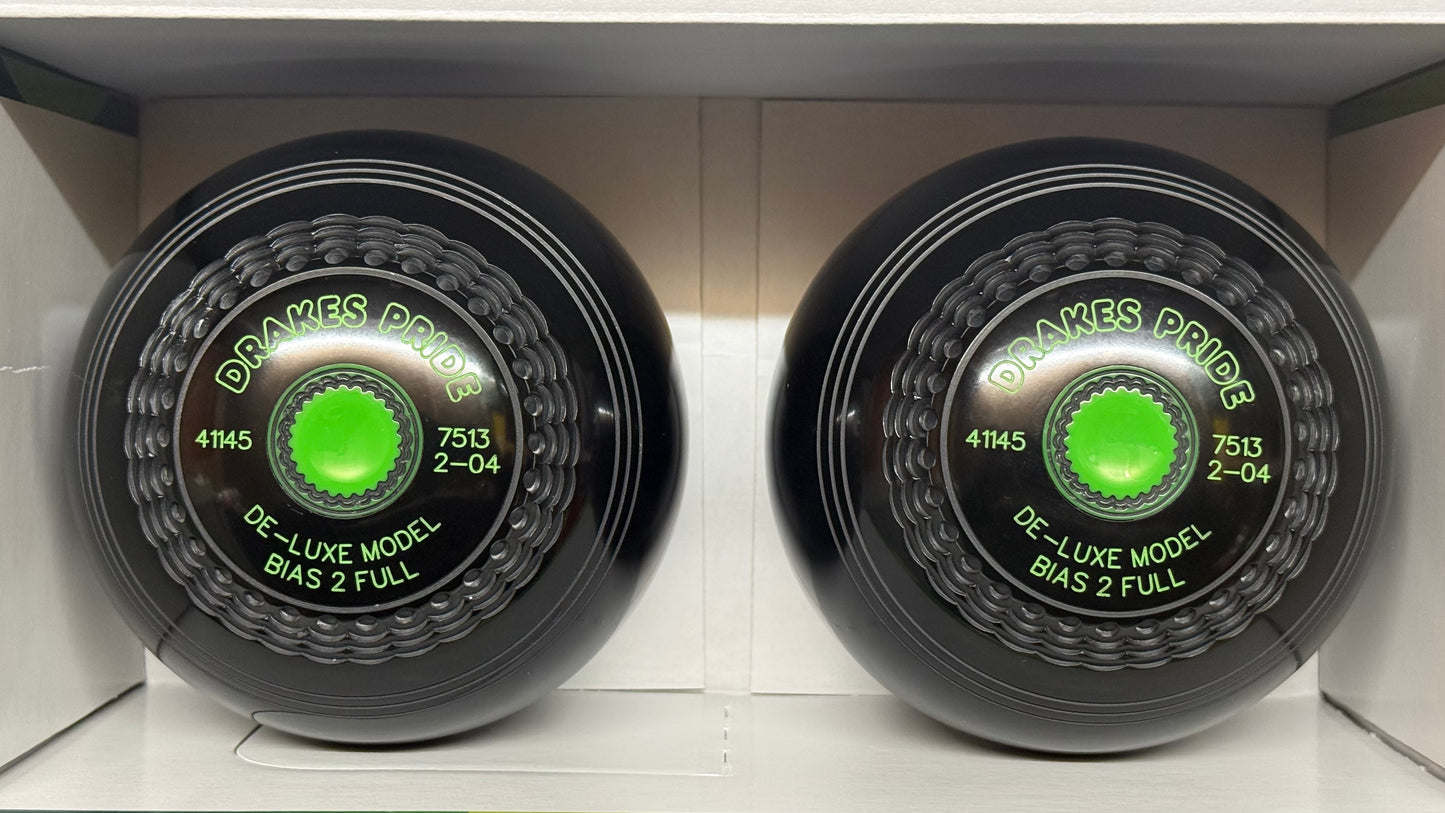 Drakes Pride Deluxe - 2lb 4oz - Black (Green Mounts) - 2 Full Bias