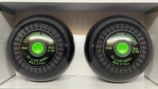 Drakes Pride Deluxe - 2lb 4oz - Black (Green Mounts) - 2 Full Bias