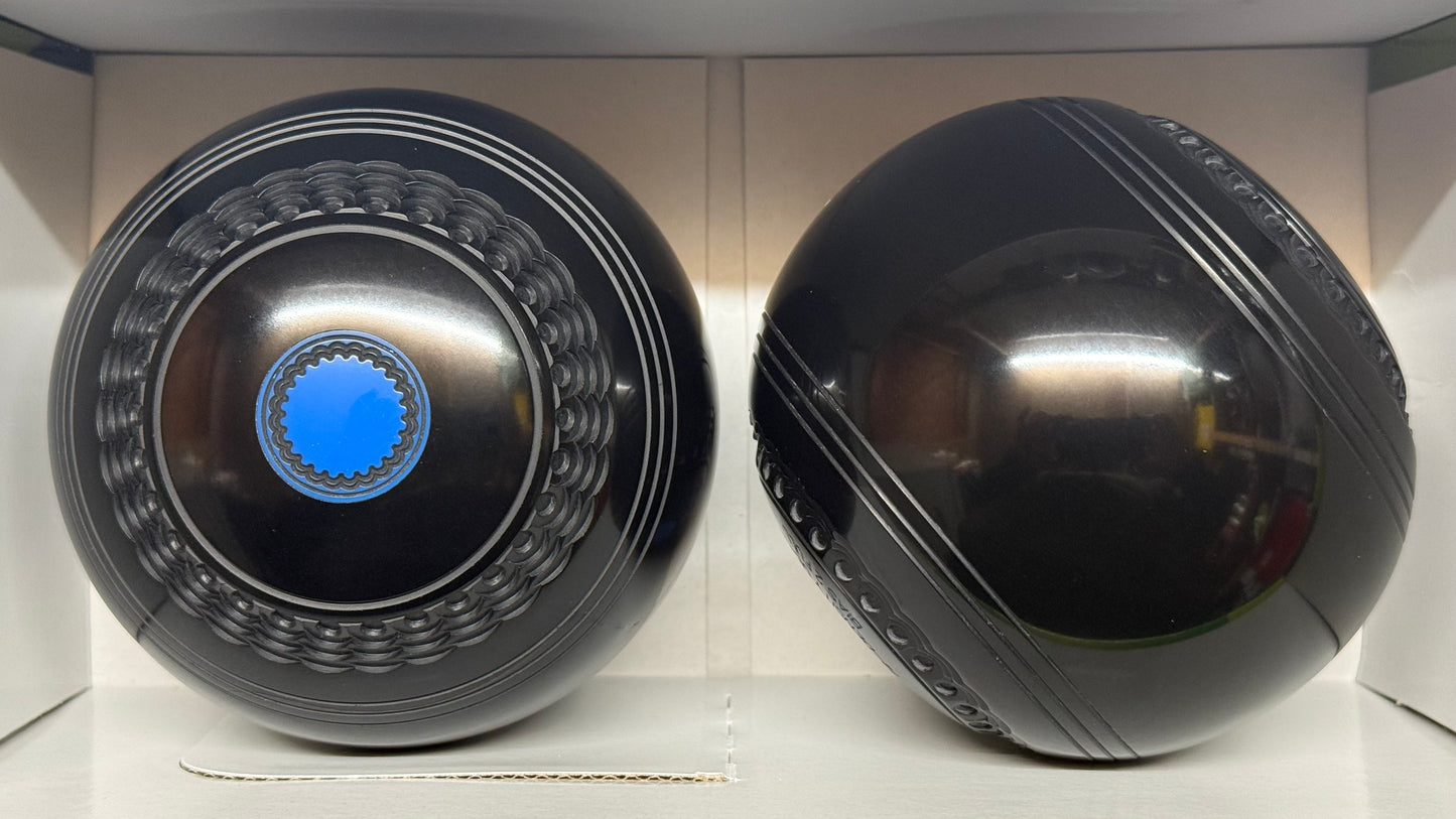 Drakes Pride Hi-Density Deluxe - 2lb 2oz - Black (Blue Mounts) - 2 Full Bias