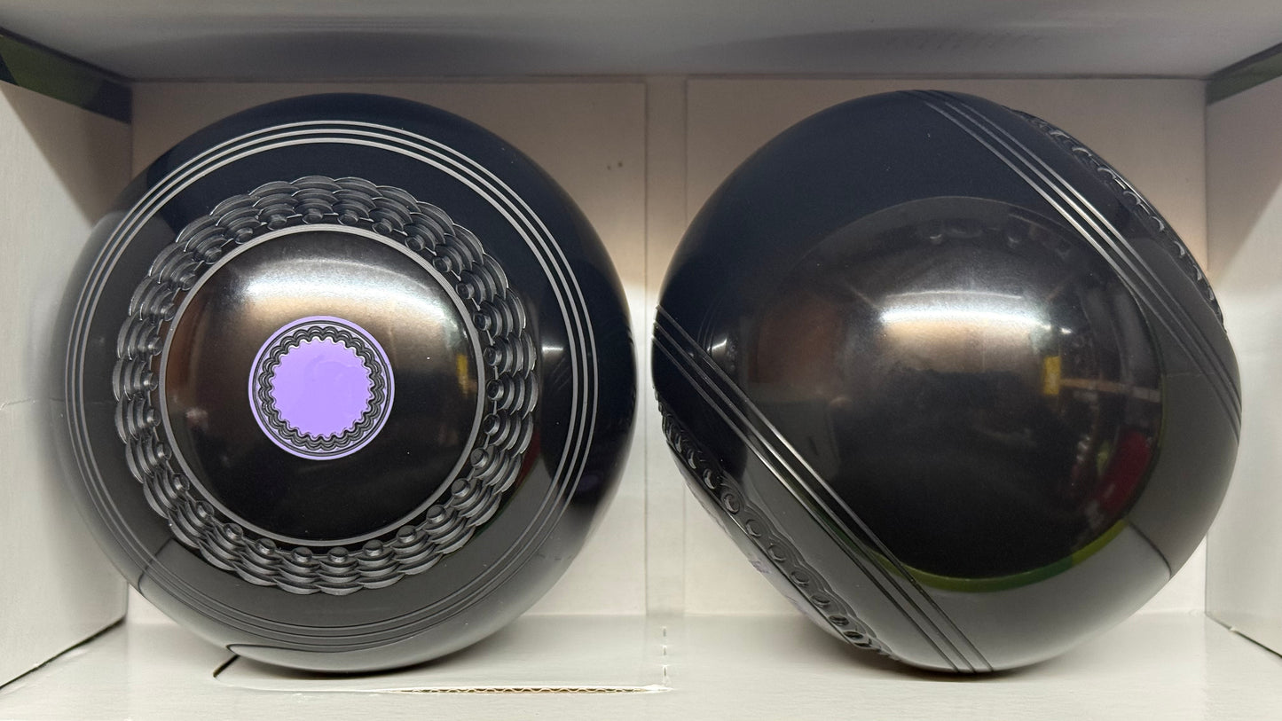 Drakes Pride Hi-Density Deluxe - 2lb 8oz - Black (Purple Mounts) - 2 Full Bias