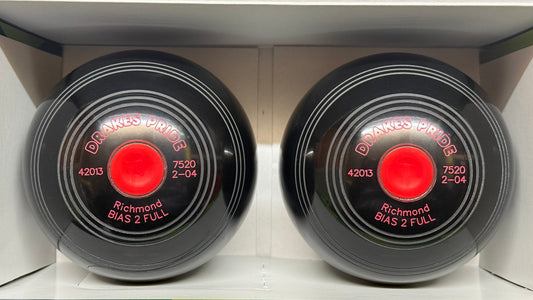 Drakes Pride Richmond - 2lb 4oz - Black (Red Mounts) - 2 Full Bias