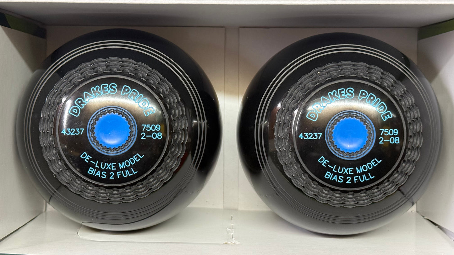Drakes Pride Deluxe - 2lb 8oz - Black (Blue Mounts) - 2 Full Bias
