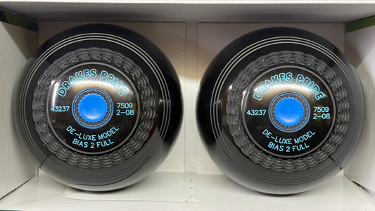Drakes Pride Deluxe - 2lb 8oz - Black (Blue Mounts) - 2 Full Bias