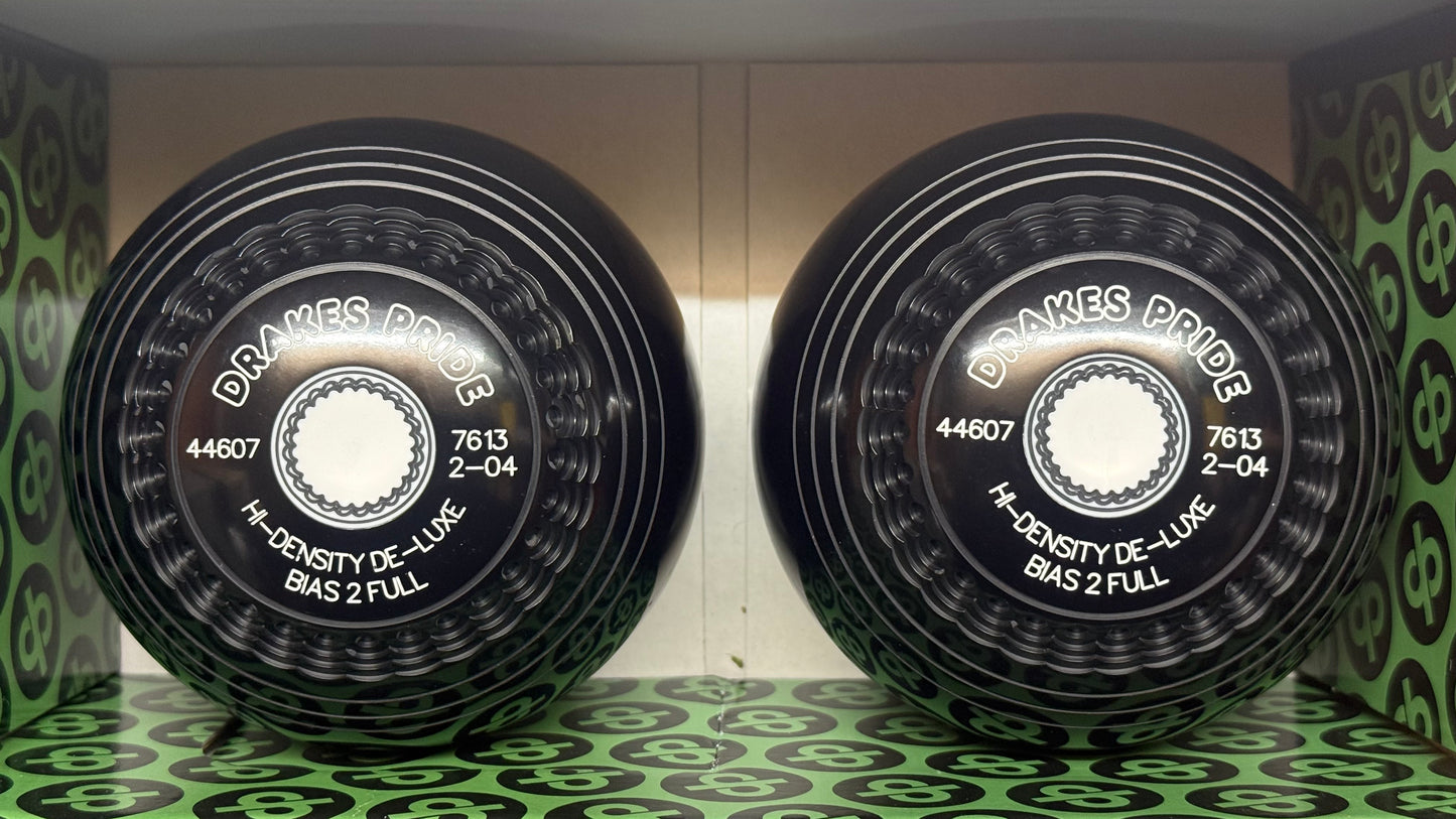 Drakes Pride Hi-Density Deluxe - 2lb 4oz - Black (White Mounts) - 2 Full Bias