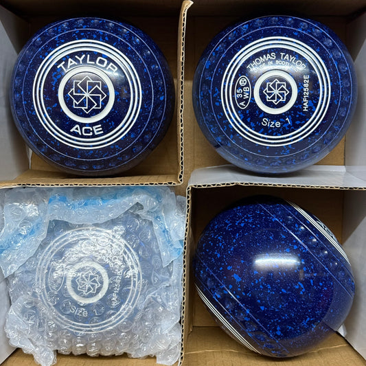 Taylor Ace - Size 1 - Ink Blue (White Rings) - WB35 Stamp