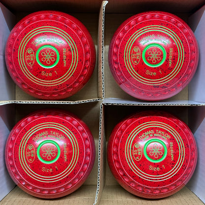 Taylor Ace - Size 1 - Cherry Red (Green Rings) - WB35 Stamp
