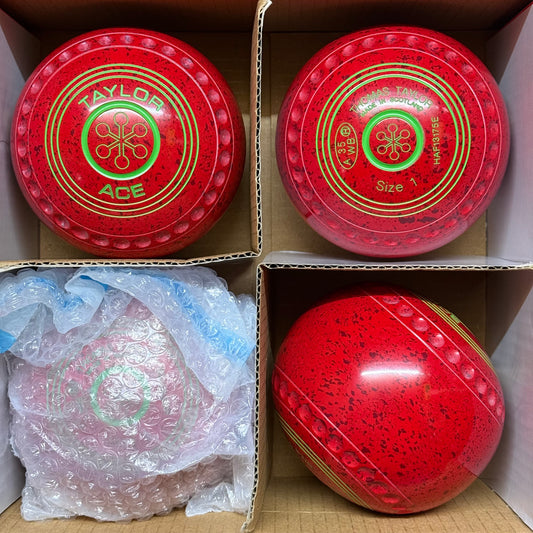 Taylor Ace - Size 1 - Cherry Red (Green Rings) - WB35 Stamp