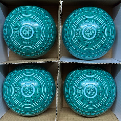 Taylor Ace - Size 1 - Emerald Green (Turquoise Rings) - WB35 Stamp