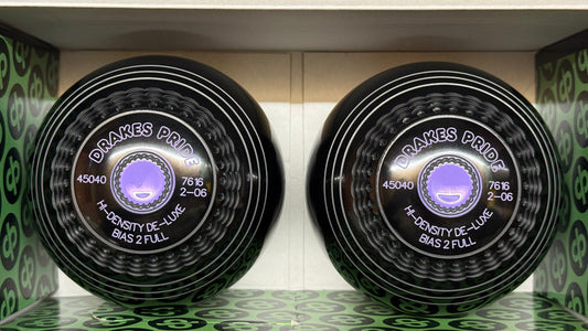 Drakes Pride Hi-Density Deluxe - 2lb 6oz - Black (Lilac Mounts) - 2 Full Bias