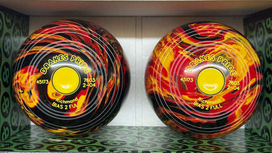 Drakes Pride Richmond Harlequin - 2lb 4oz - Fireball (Yellow Mounts) - 2 Full Bias