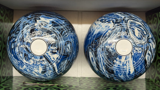 Drakes Pride Richmond Harlequin - 2lb 4oz - Ocean Swirl (White Mounts) - 2 Full Bias