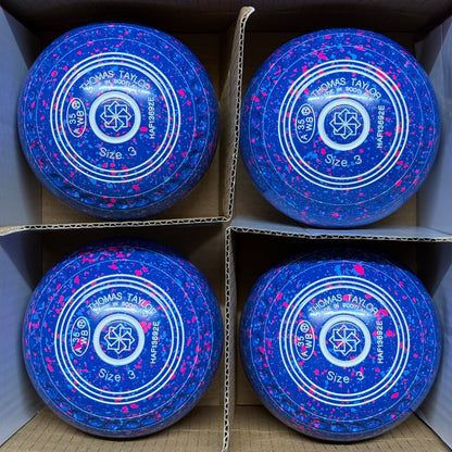 Taylor Ace - Size 3 - Electric Blue (White Rings) - WB35 Stamp