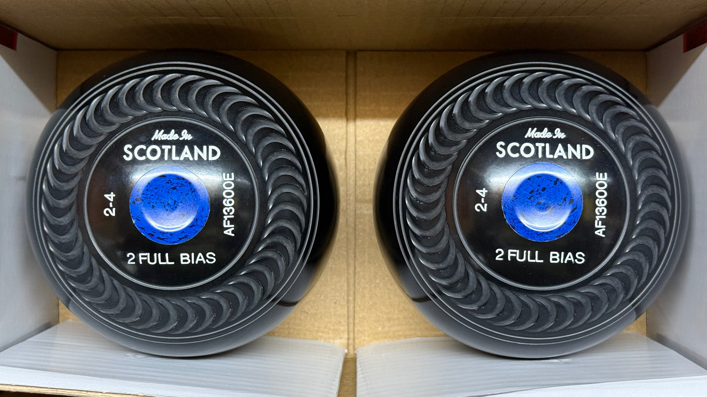 Taylor Grippa - 2lb 4oz (Standard) - Black (Dark Blue Spk. Mounts) - 2 Full Bias