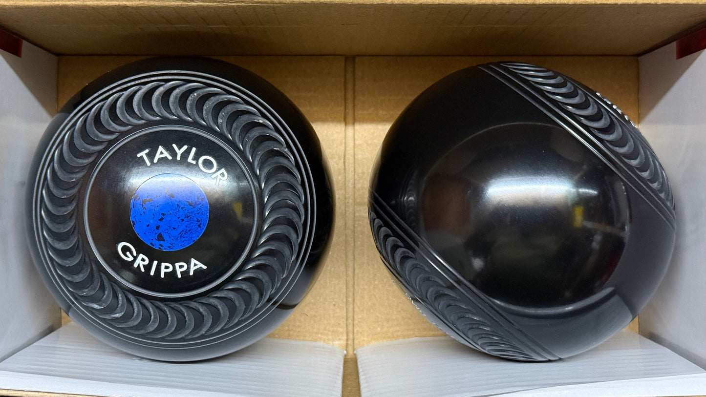 Taylor Grippa - 2lb 4oz (Standard) - Black (Dark Blue Spk. Mounts) - 2 Full Bias